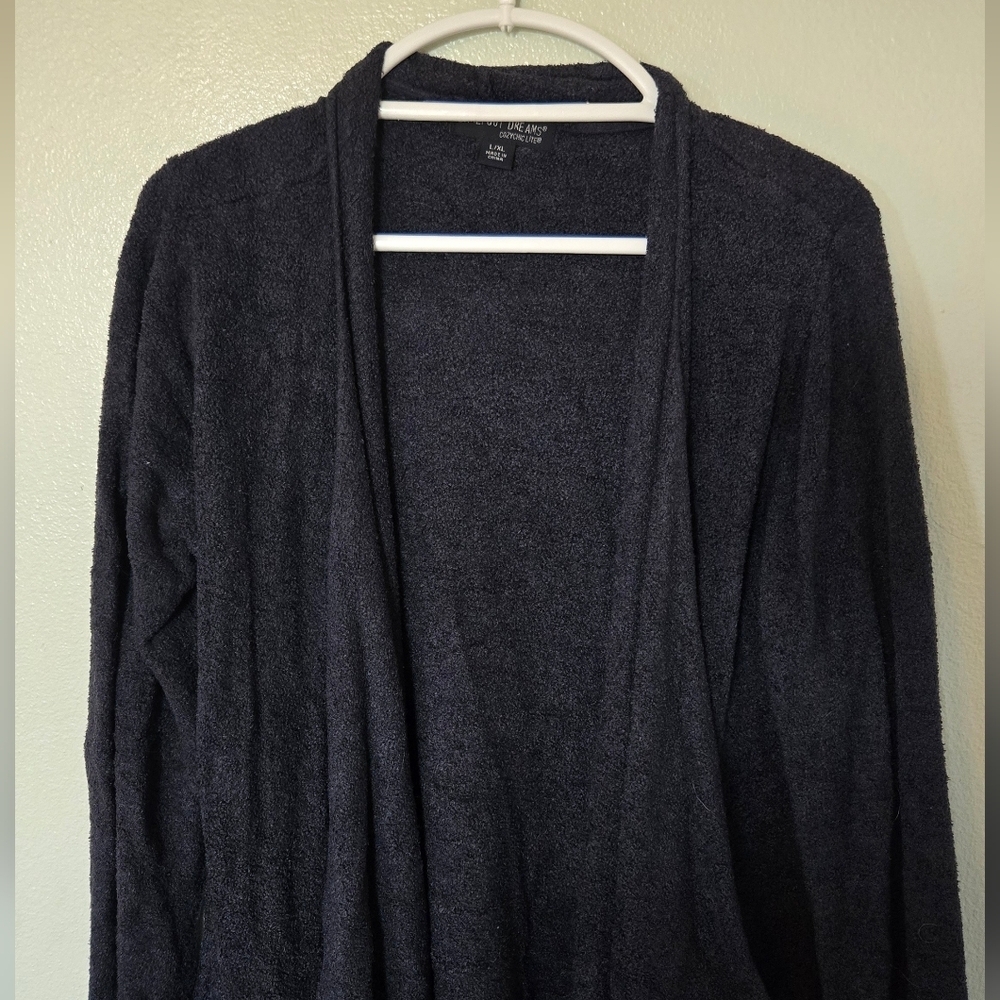 Barefoot Dreams | Navy CozyChic Lite Island Wrap Cardigan Size L/XL